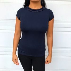 Women’s Ted Baker London Navy Blue Shirt, size 1 XS